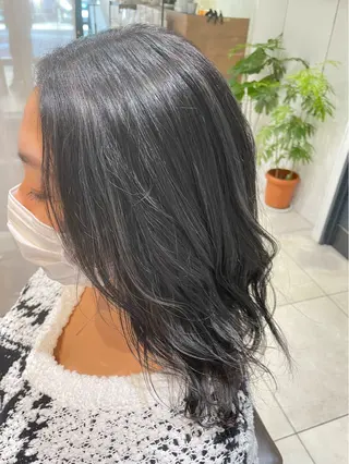 セミロング NANAHO 湘南台美容室のヘアスタイル