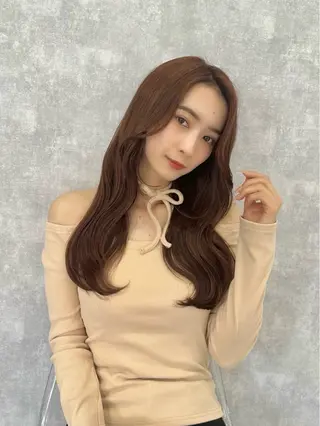 セミロング Libelle hair salonのヘアスタイル