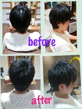 メンズ 赤松 摩美のヘアスタイル