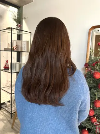 セミロング カラー 中里　凜 /自由が丘のヘアスタイル