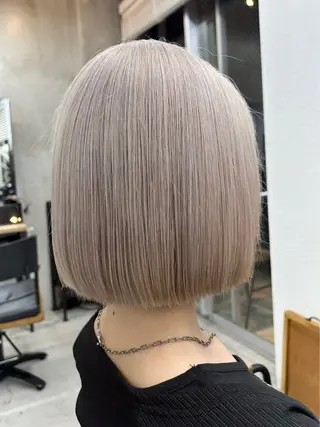 ショート カラー 🫐寒色系カラー 🫐ヤマナカリリカのヘアスタイル