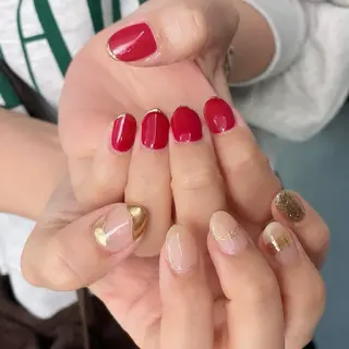 ネイル HAIR&MAKE EARTH 浦添店所属・EARTH浦添店 村吉のネイルデザイン