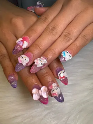 ネイル YOUTH nails waxing所属・YOUTH natsumiのネイルデザイン