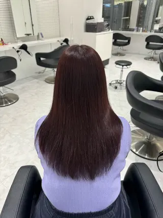 セミロング カラー 💎透明感カラー /kaito💎のヘアスタイル