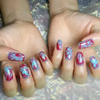 ショート watanabe miyuuのネイルデザイン