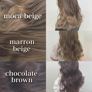 ロング カラー 💗韓国暖色ヘア NO.1💗🪽のヘアスタイル