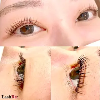 マツエク・マツパ Lash Re：のマツエク・マツパデザイン