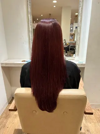 カラー かとう はるかのヘアスタイル
