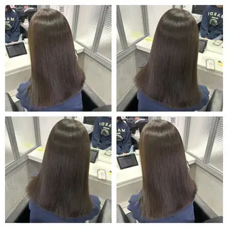 セミロング カラー ヘアアレンジ 🎀推し活ヘアー🎀 Yuuna🐰💖のヘアスタイル