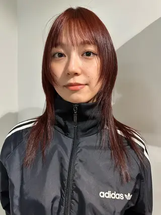 セミロング カラー 🎀オイダイラ モモカ🎀のヘアスタイル