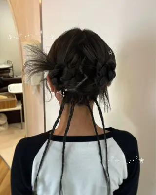 ヘアアレンジ メンズパーマ ／瀧澤 陽奈 ☾ᐝのヘアスタイル