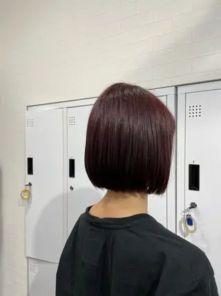 ショート apollo 横浜所属・横浜🦋ハイトーン 🫐シャドウルーツのヘアスタイル