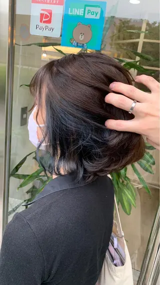 ショート カラー SALOWIN高崎所属・縮毛矯正・髪質改善 鈴木悠太/当日OK✨のヘアスタイル