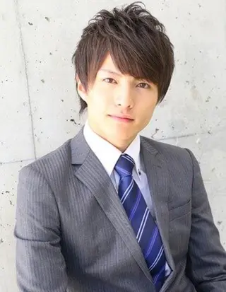 ショート カラー パーマ メンズ Soleria /ソレリア所属・Soleria 田中慎一のヘアスタイル