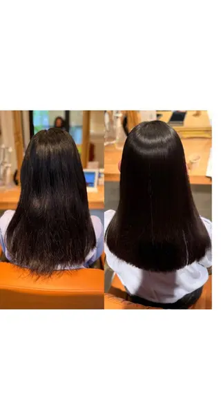 セミロング 髪質改善／美髪矯正 林田和真のヘアスタイル