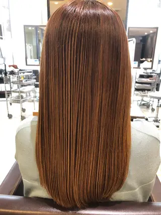 セミロング カラー パーマ ヘアアレンジ メンズ キッズ ネイル マツエク・マツパ MODEK's西宮店 マネージャー神道有基のヘアスタイル