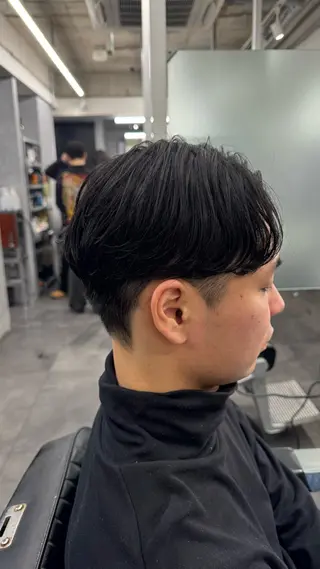 ショート ヘアアレンジ メンズ 🐬AYAKA🐬/ 新宿/メンズ/パーマのヘアスタイル