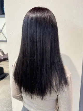 セミロング カラー 酒井 那乃羽のヘアスタイル