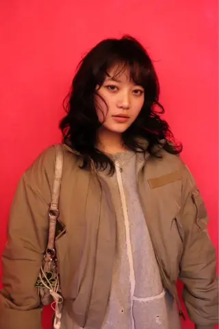 セミロング カラー ヘアアレンジ @kyoniyy KYONIのヘアスタイル