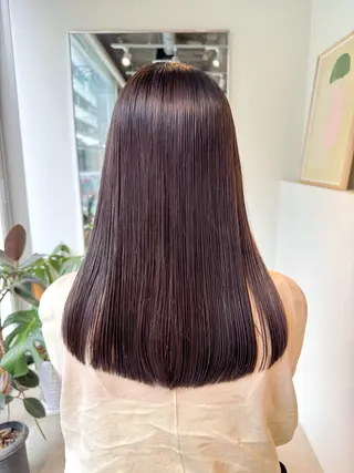 ロング 髪質改善スペシャリス ト長尾勇弥/梅田中津のヘアスタイル