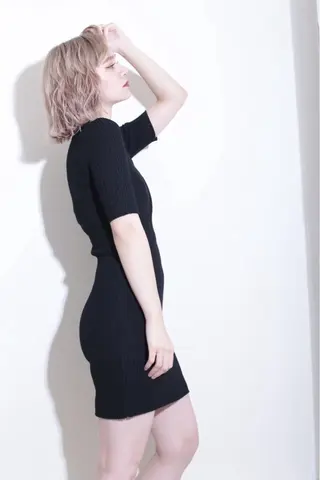 ミディアム ヘアアレンジ 齋藤 艶珠のヘアスタイル