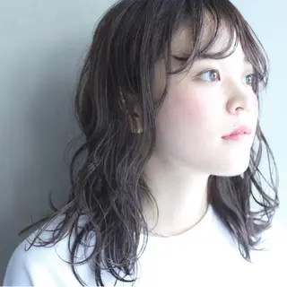 ミディアム カラー 白髪ぼかし/ショート 特化🌟サトウユキのヘアスタイル