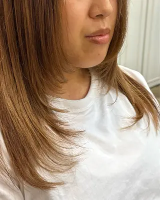 ロング Ayu Igetaのヘアスタイル