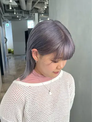 ミディアム Hana ハイトーン🕯🩰のヘアスタイル