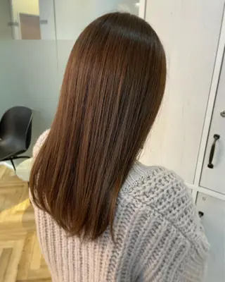 セミロング カラー 《Zina札幌大通》 Hinano🐻のヘアスタイル