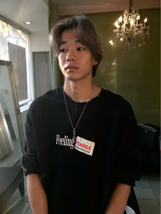 ショート カラー 似合わせパーマ/ メンズパーマ/しゅうのヘアスタイル