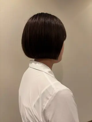 ショート オーガニックカラー/ 表参道/ルカのヘアスタイル