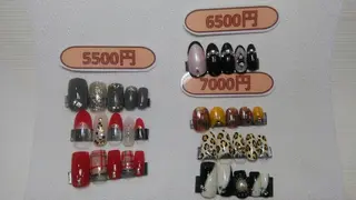 ネイル ネイルサロン Cureのネイルデザイン