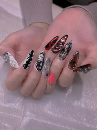 ネイル 長さだし専門店 M2 rikaのネイルデザイン