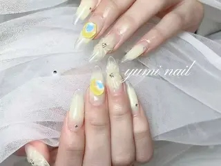 ネイル 𝐲𝐮𝐦𝐢🎀 長さ出しデザイン専門のネイルデザイン