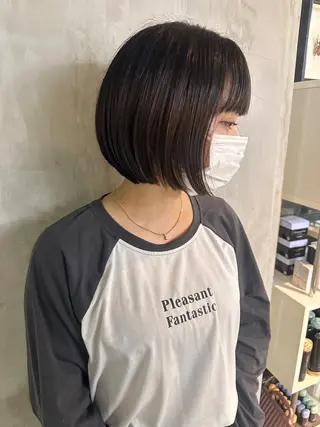 ショート カラー ヘアアレンジ stylist/蛯谷 珠里のヘアスタイル
