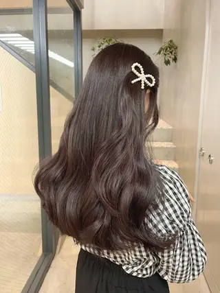 ロング カラー ayaka♡ 柔らかカラーのヘアスタイル