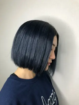 ミディアム カラー 里帆 CREAMのヘアスタイル