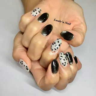 ロング カラー ネイル マツエク・マツパ 福田 加奈のネイルデザイン