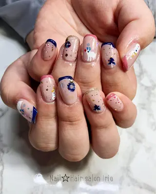 ネイル Hair salon Irie所属・與儀 知佳のネイルデザイン