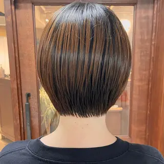 ショート カラー ヘアアレンジ maoブリーチ無し 似合わせカラーのヘアスタイル
