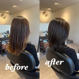 セミロング カットモデル募集中 ✂️上原北斗のヘアスタイル