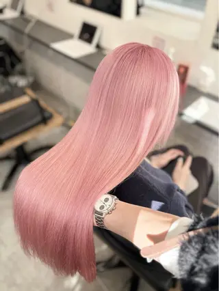 ロング カラー GaKu/ハイトーン /ブリーチ/レイヤーのヘアスタイル