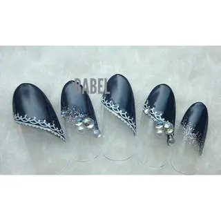 ネイル BABELバベル所属・江戸川橋✨BABEL 【バベル】大人可愛いのネイルデザイン