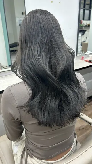 ロング カラー 名古屋栄/ブリーチ/ ボブ🧃木下桃嘉のヘアスタイル