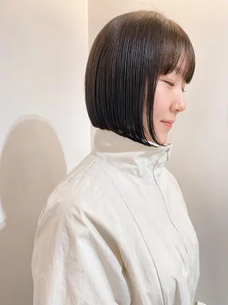 ショート カラー パーマ 💖美髪矯正💖 辻未侑のヘアスタイル