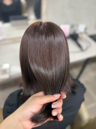 ミディアム カラー Blast Erikaのヘアスタイル