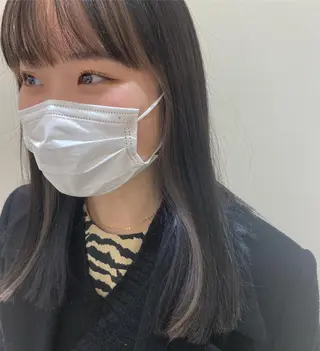 ロング カラー 髪質改善/白髪ぼかし レイヤー　🌱千咲季のヘアスタイル