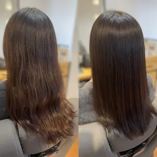セミロング 髪質改善 suzukiのヘアスタイル