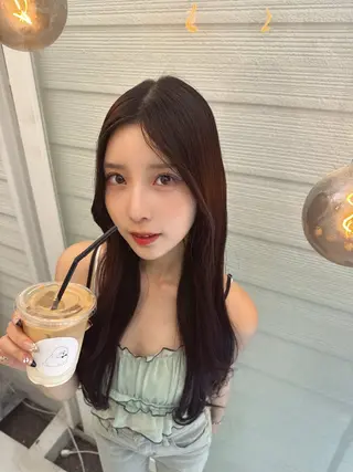 ミディアム カラー 💎透明感カラー特化 💎TAISEIのヘアスタイル