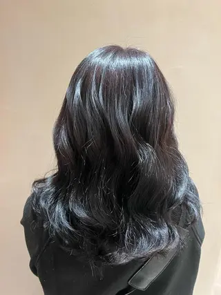 ミディアム 韓国ヘア/ベージュ カラー/髪質改善/涼のヘアスタイル